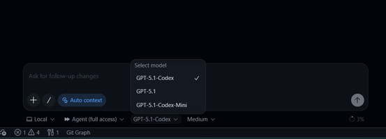 codex插件选择模型